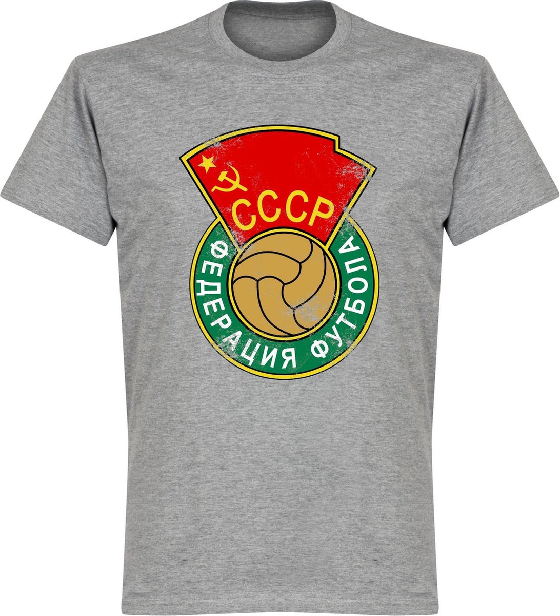 CCCP Logo T-Shirt - Grijs - XXL op Prijzenvolger.com