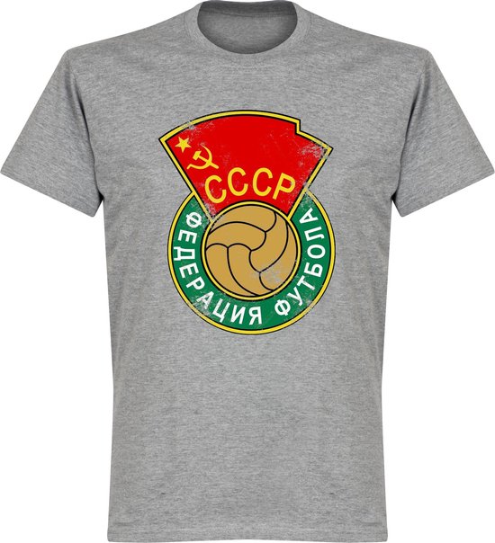CCCP Logo T-Shirt - Grijs - XXL