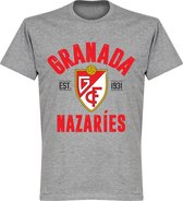Granada Established T-Shirt - Grijs - 4XL