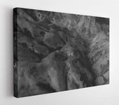 Close Up of Moon Like Surface Mountains  - Modern Art Canvas - Horizontal - 1387810544 - 40*30 Horizontal