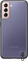 Samsung Clear Protective Hoesje - Samsung S21 - Zwart