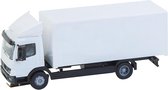 Faller - Vrachtwagen MB Atego, wit (HERPA) - modelbouwsets, hobbybouwspeelgoed voor kinderen, modelverf en accessoires