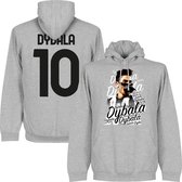 Dybala Juve Celebration Hoodie - Grijs - S