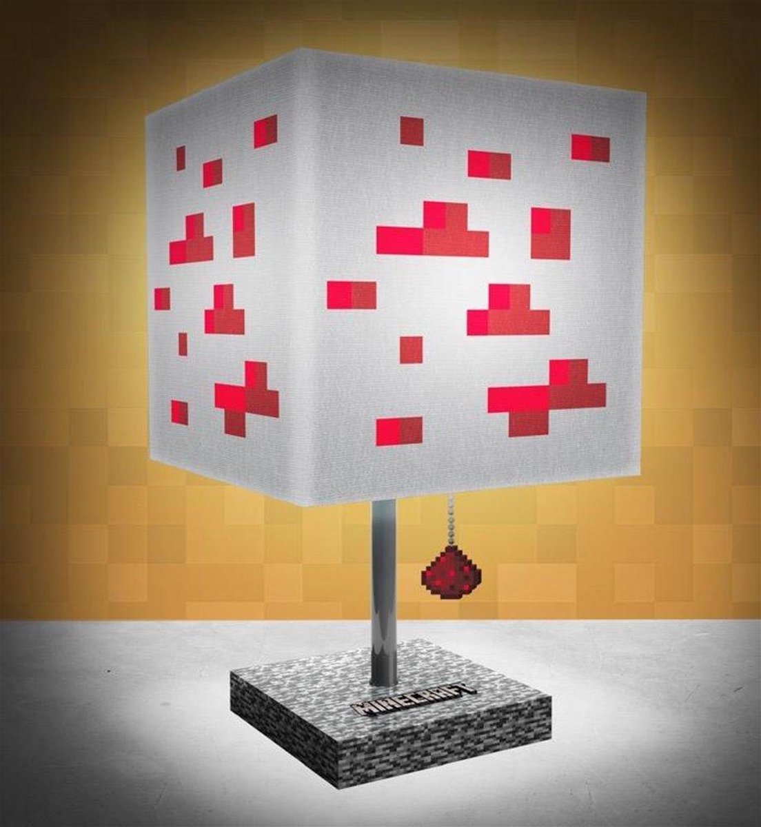 Paladone Minecraft Redstone LED Light - Nachtlamp - Tafellamp | bol