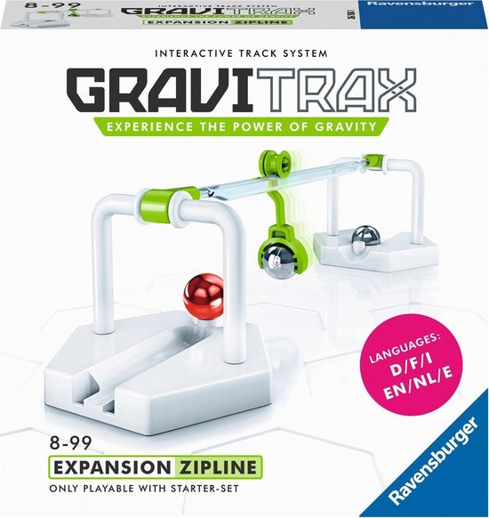GraviTrax® Zipline Uitbreiding - Knikkerbaan - GraviTrax