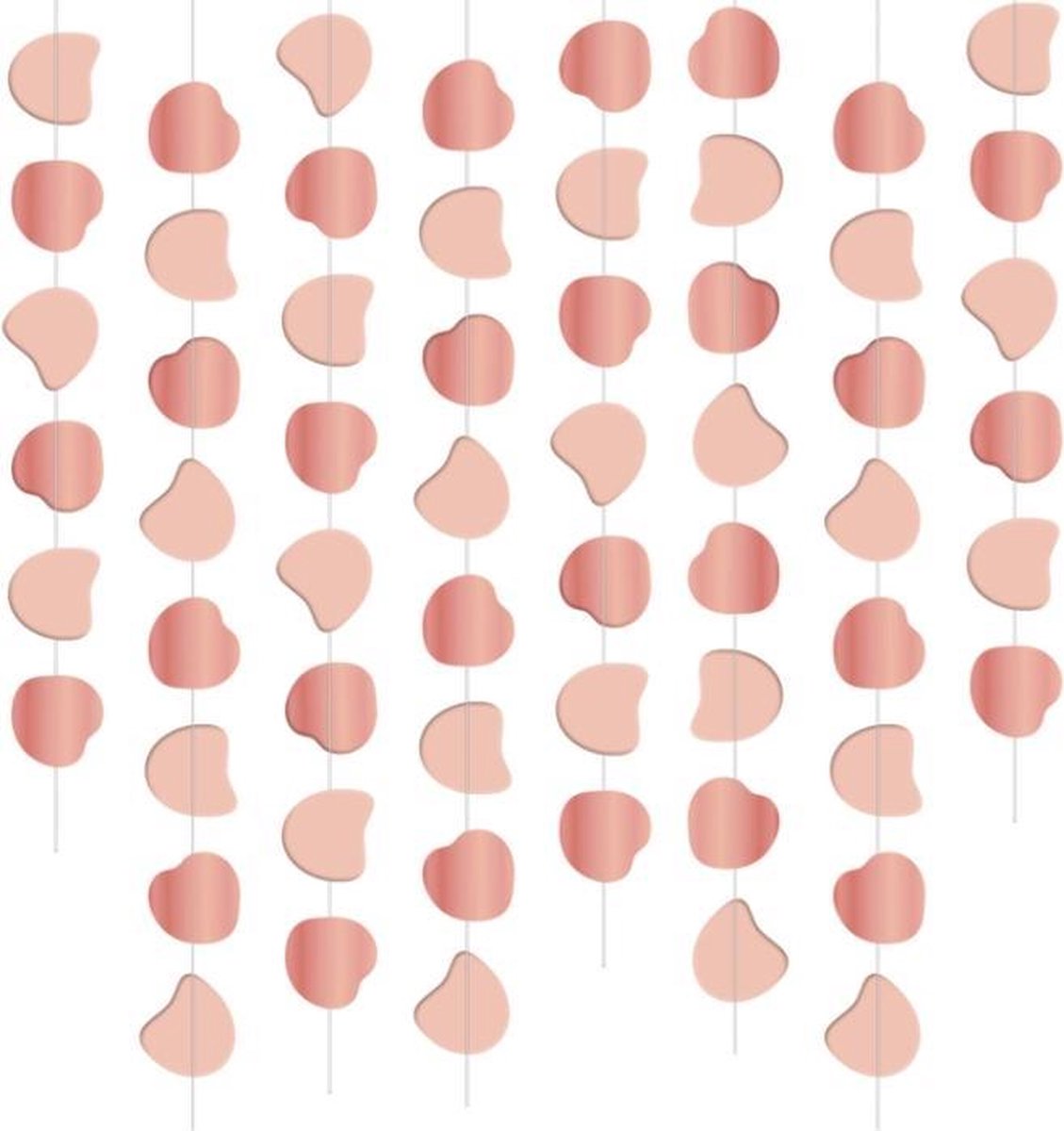 Folat - Plafond Slingers Elegant Lush Blush - 8 stuks