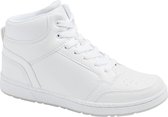 graceland Witte halfhoge sneaker - Maat 37