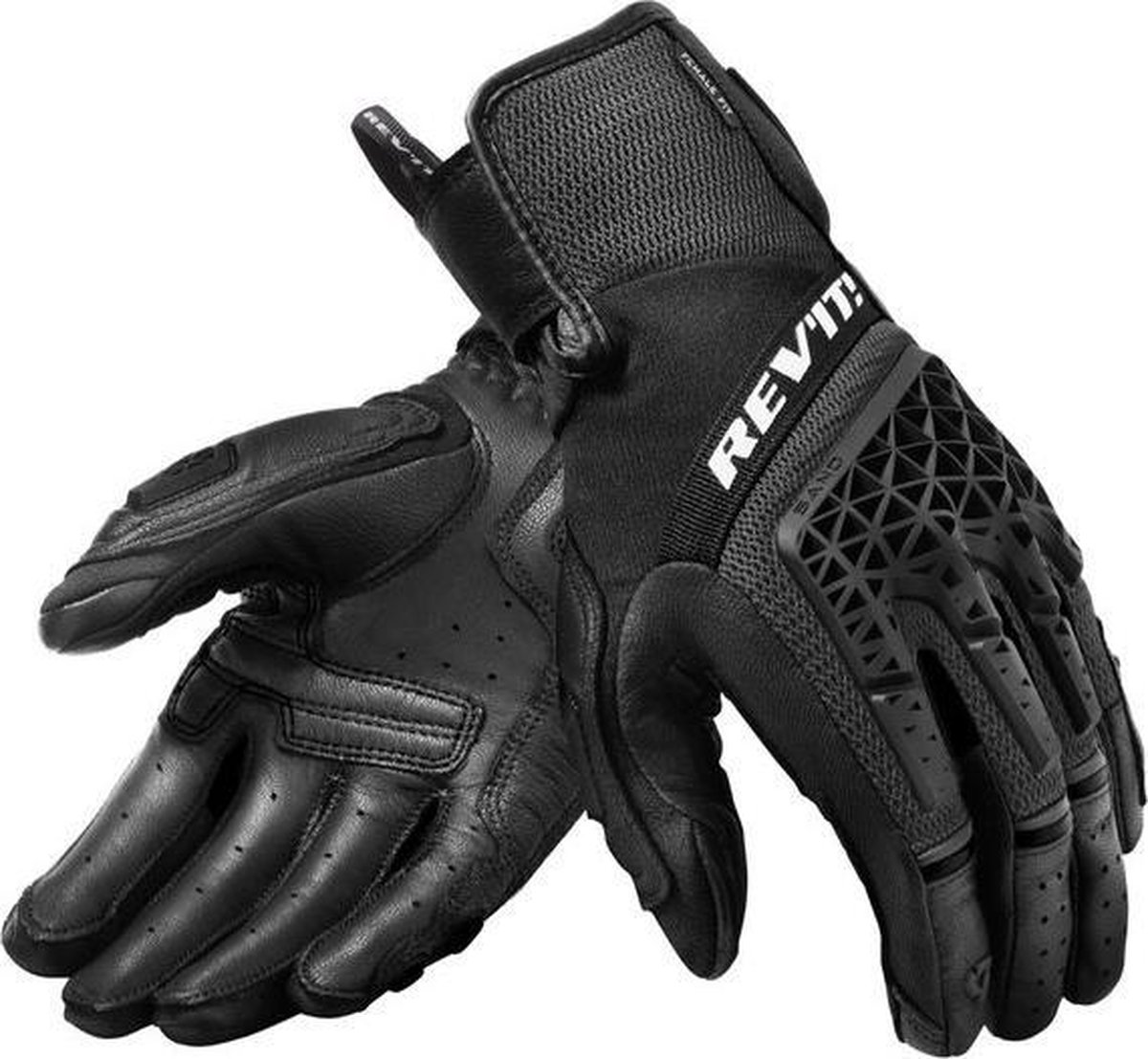 REV'IT! Sand 4 Ladies Lichtgrijs Zwart - Maat L - Handschoen – foto 3