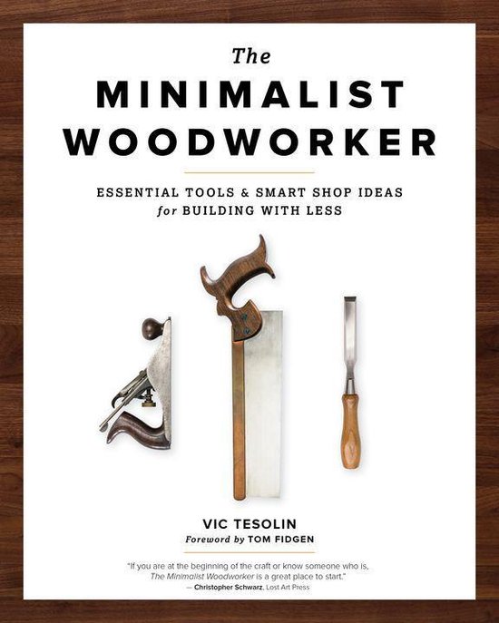 The Minimalist Woodworker - cover