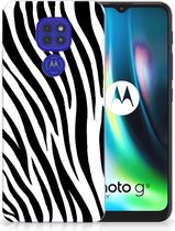 Trendy Telefoonhoesjes Motorola Moto G9 Play | E7 Plus Smartphone hoesje Zebra