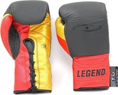 Legend Sports Bokshandschoenen Limited Legendary Zwart/rood/goud Mt 10oz