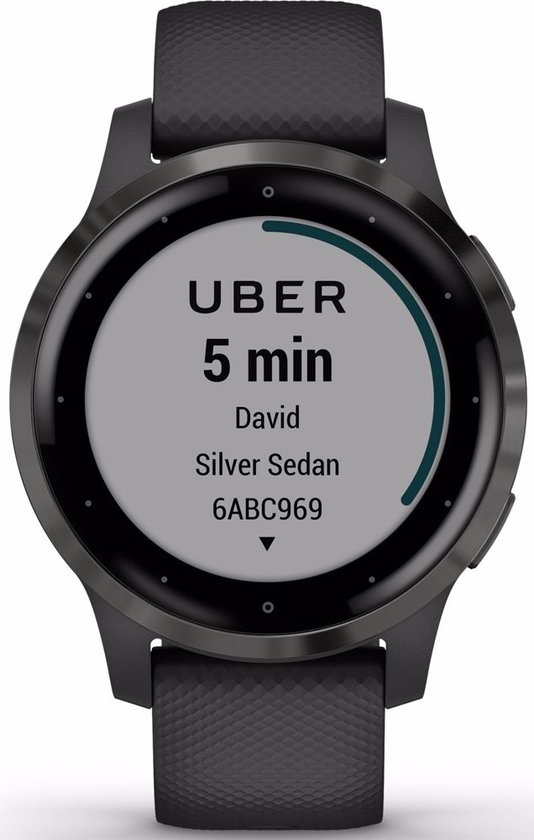 Garmin Vivoactive 4S - Smartwatch met GPS Tracker - 7 dagen batterij - 40mm - Zwart/Gunmetal - Garmin
