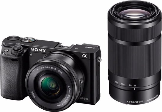 2. Sony A6000 + 16-50mm + zwart