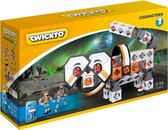 Twickto bouwset - speelvoertuig - Karakters  - 109 delig - oranje en wit