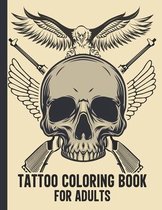 Tattoo Coloring Book for Adults