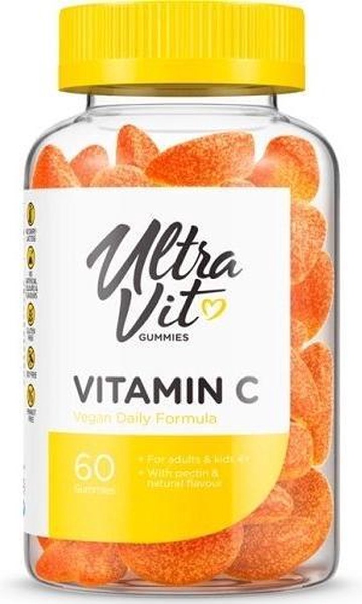 Ultravit Gummies Vitamin C - Vitamines en Supplementen / Vitamine C - 60 Kauwtabletten - 1 Potje