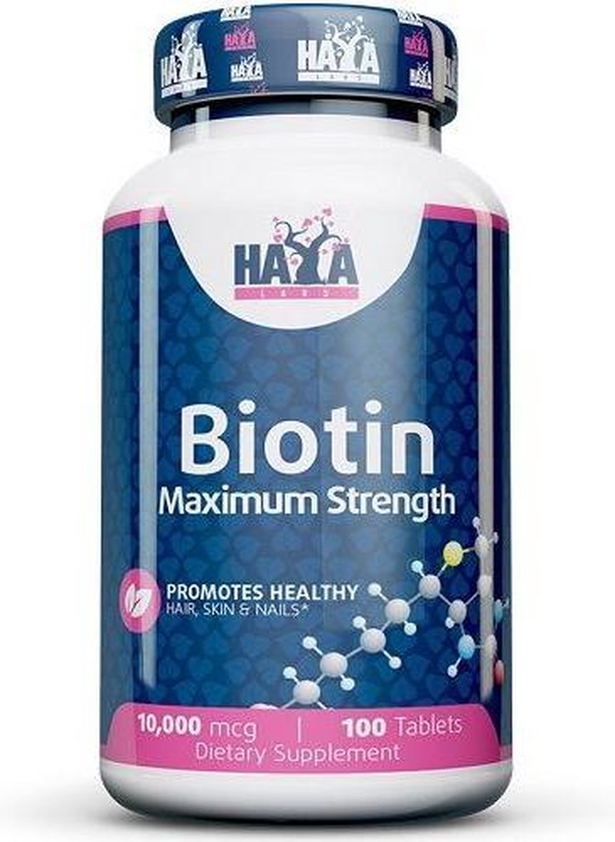 Goedkoopste Biotin 10000mcg Maximum Strength 100tabl