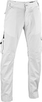 4WORK - Olvero Schildersbroek - Werkbroek - Wit - Maat 64