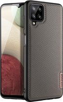 Dux Ducis - Hoesje geschikt voor Samsung Galaxy A12 - Fino Series - Back Cover - Groen
