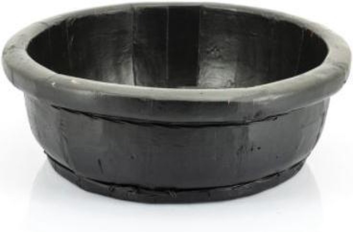 AnLi-Style Ronde Olijfbak Zwart