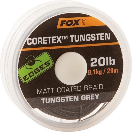 Fox Edges Coretex tungsten 20lb | Leader en Onderlijnmateriaal