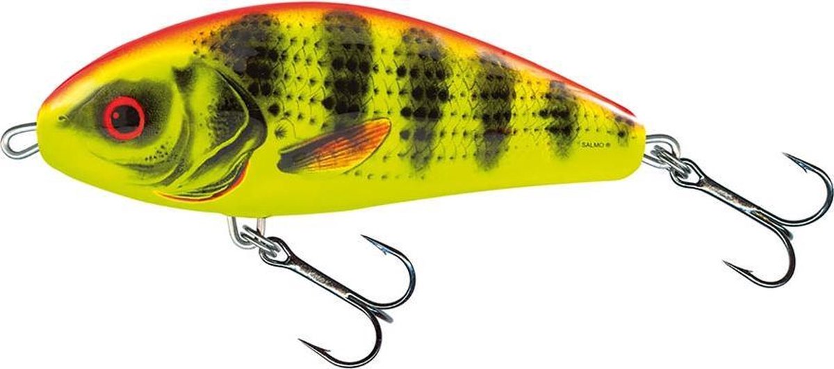Salmo Fatso - 10 cm - bright perch - zinkend