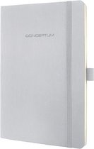 Sigel SI-CO323 Notitieboek Conceptum Pure Softcover A5 Lichtgrijs Gelinieerd