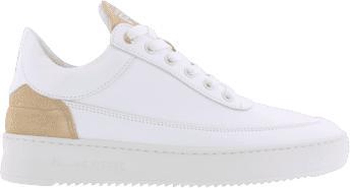 Filling Pieces Low Eva Suede Unisex maat 46 Wit - Schoenen.nl