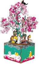 ROBOTIME Music Box AM409 Cherry Blossom Tree