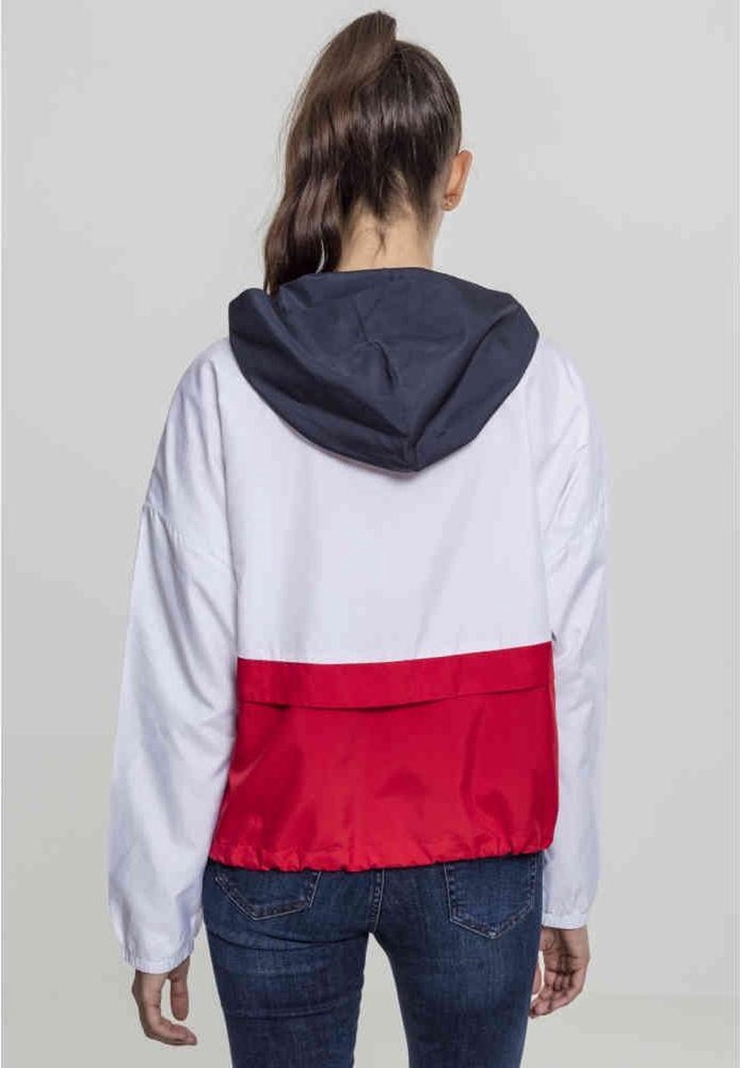 Urban Classics 3-Tone Oversize Windbreaker jacket M Blauw