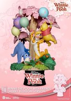 Disney Winnie The Pooh and Friends Cherry Blossom Version PVC Diorama