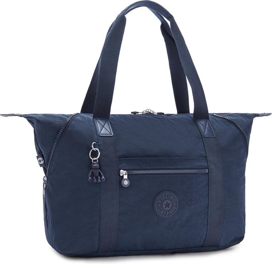kipling Sac de voyage Sac de sport Eyes Wide Open Art M Travel Tote M Blue Bleu 2