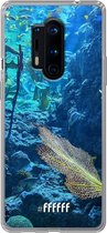 OnePlus 8 Pro Hoesje Transparant TPU Case - Coral Reef #ffffff