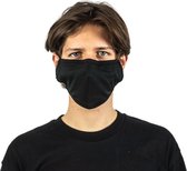 Mr. Facy Mondkapje Mondmasker Facemask Shaped Black Zwart
