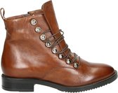 Mjus dames Veterboots - Cognac - Maat 38