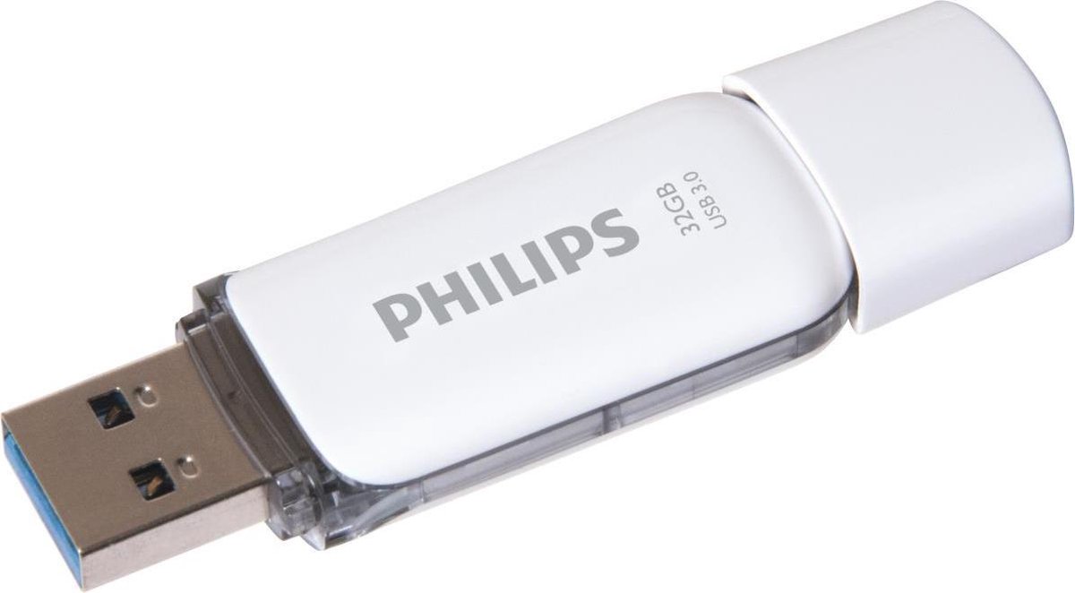 Philips USB stick 3.0 32GB - Snow - Grijs - FM32FD75B