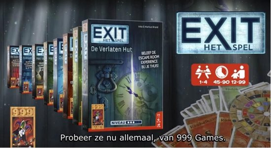 Thumbnail van een extra afbeelding van het spel Spellenbundel - 2 stuks - Bordspel - Exit - Het Verschrikkelijke Spookhuis & Evacuatie Van De Noordpool