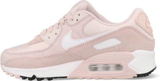 Nike W Air Max 90 Dames Sneakers - Barely Rose/White-Black - Maat 39 |  bol.com