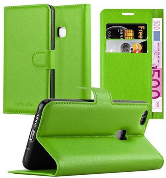 Coque Cadorabo pour Huawei P10 LITE en VERT MENTHE - Coque de protection avec fermeture magnétique