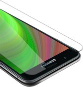 Cadorabo Pantser film geschikt voor Samsung Galaxy J3 2018 in KRISTALHELDER - Geharde (Tempered) display beschermglas in 9H hardheid met 3D Touch (RETAIL PACKAGING)