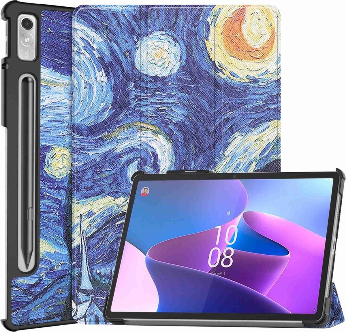 iMoshion Coque tablette Design Trifold pour le Lenovo Tab M10 Plus