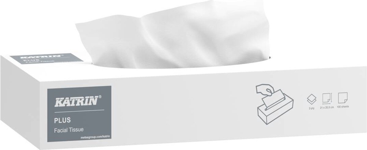 Goedkoopste KATRIN PL FACIALTISSUE 2L DS100