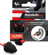 Alpine MotoSafe Race MotoGP - Edition officielle MotoGP - Bouchons d'oreille pour moto - SNR 20dB - 1 paire