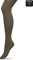Bonnie Doon Opaque Comfort Panty 40 Denier Olijf Groen Dames maat 40/42 L - Extra brede Comfort Boord - Tekent Niet - Kleedt Mooi af - Mat Effect - Gladde Naden - Maximaal Draagcomfort - Donker Groen - Olijf - Olive - BN161911.304