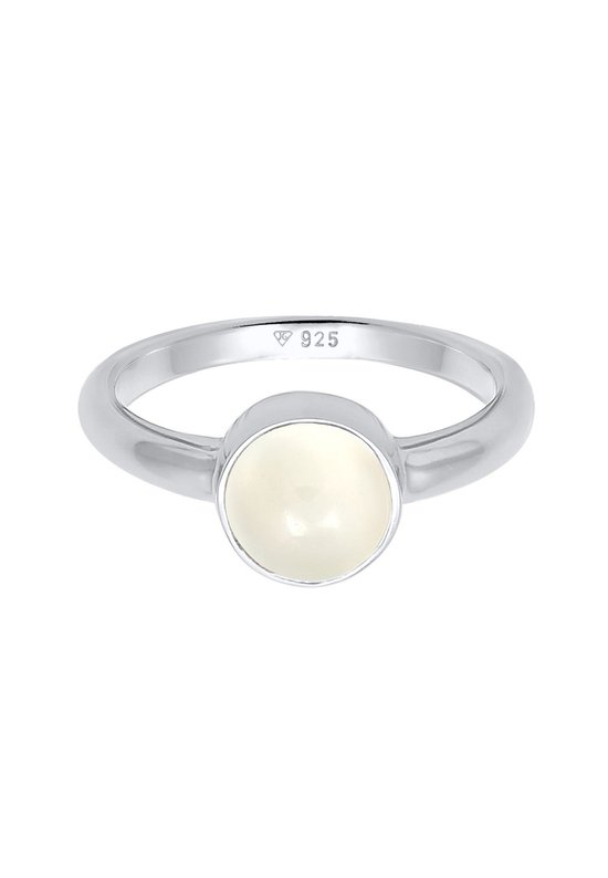 Regenboog Maansteen armband zilver met granaat, 925 sterling, 17-20 cm