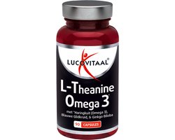Lucovitaal L-Theanine Haringkuit Voedingssupplement - 90 Capsules