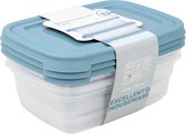 Excellent Houseware Food Storage Containers Boîtes de conservation ml - Meal Prep Containers - Food Storage Box - Blauw