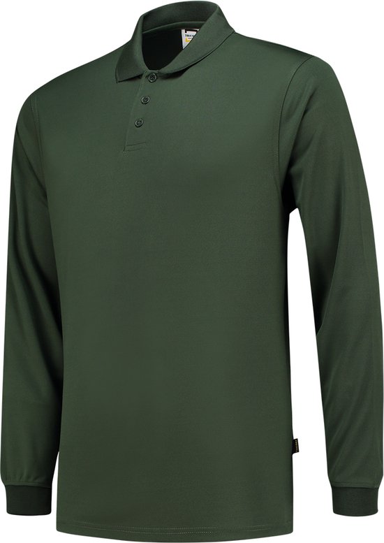 Tricorp Poloshirt UV Block Cooldry Bouteille à manches longues vert taille 5XL