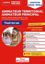 Concours Animateur territorial et Animateur principal - Catégorie B - Concours 2023-2024