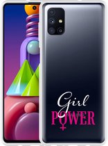 Hoesje Geschikt voor Samsung Galaxy M51 Girl Power